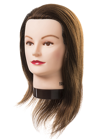 Cabeza Maniquí Cabello Natural Elena 60 cm. Sibel