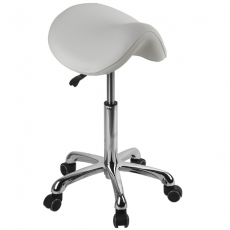 Taburete Obsi Silla Montar Blanco