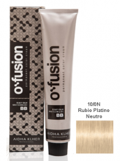 Tinte Ofusion 100 ml. 10/0N Rubio Platino Natural Neutro