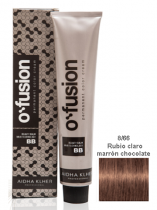 TINTE OFUSION 100ML 8/66 RUBIO CLARO MARRN CHOCOLATE