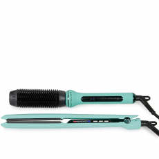 KIT CORIOLISS C3 MINT GREEN + HOT BRUSH