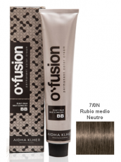 Tinte Ofusion 100 ml. 7/0N Rubio Medio Natural Neutro