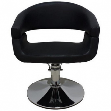 Silla Luna Tapicer�a Negra