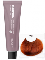 TINTE ICONIC 60 ML 7.4 RUBIO MEDIO COBRIZO