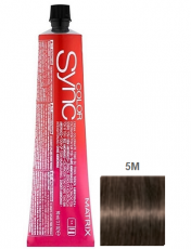 Tinte Matrix Color Sync 90 ml. 5M Casta�o Claro Marr�n