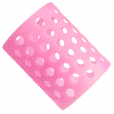 Rulos Plstico Rosa 12 Unidades N7 - 48 mm.