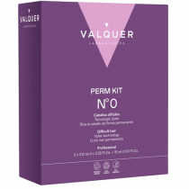 VALQUER KIT PERMANENTE N0 - CABELLOS DIFCILES 210 ML.
