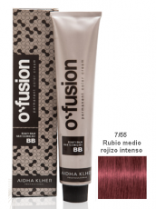 TINTE OFUSION 100ML 7/55 RUBIO MEDIO ROJIZO INTENSO