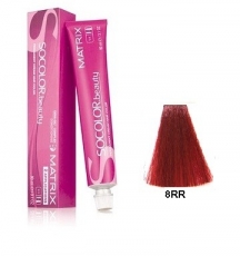 TINTE MATRIX SOCOLOR 60ML 8RR RUBIO CLARO ROJIZO INTENSO