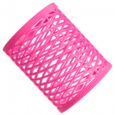 Rulos Plstico Rosa 12 Unidades N8 - 54 mm.