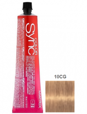 Tinte Matrix Color Sync 90 ml. 10CG Rubio Platino Cobrizo Dorado