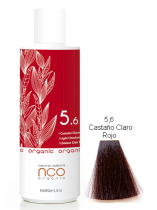 TINTE NATURAL COLOUR ORGANIC 5.6 CASTAO CLARO ROJO