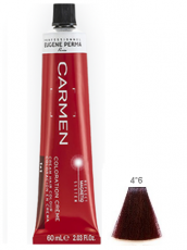 TINTE CARMEN EUGENE 60ML 4*6 CASTAO MEDIO ROJIZO