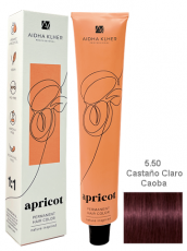 APRICOT COLORACIN ORGNICA 100 ML.- 5.50 CASTAO CLARO CAOBA
